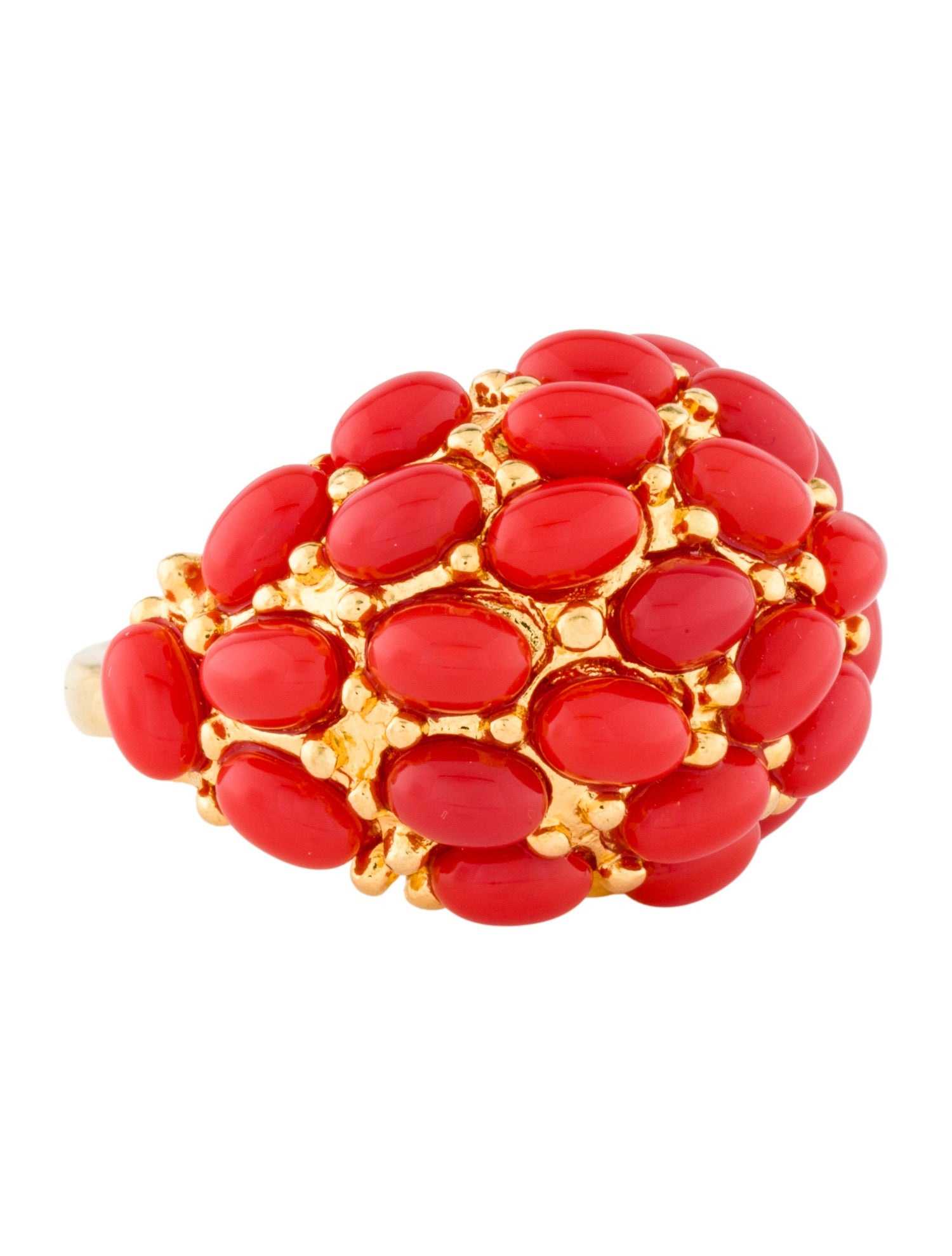 Kenneth Jay Lane Resin Dome Ring