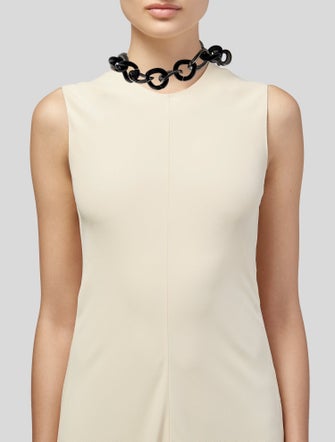 Kenneth Jay Lane Resin Chain Necklace