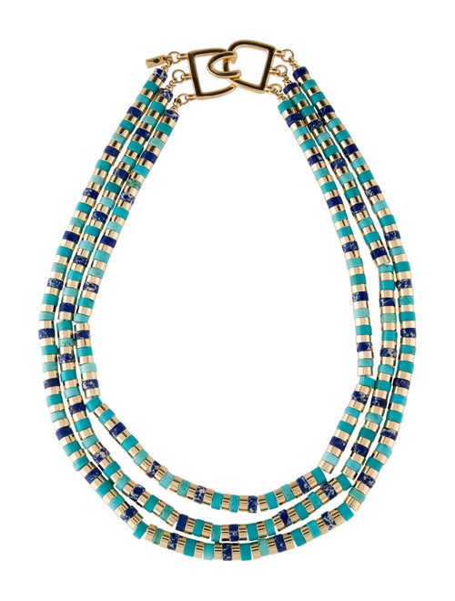 Kenneth Jay Lane Beaded Multistrand Necklace