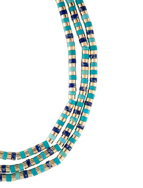 Kenneth Jay Lane Beaded Multistrand Necklace