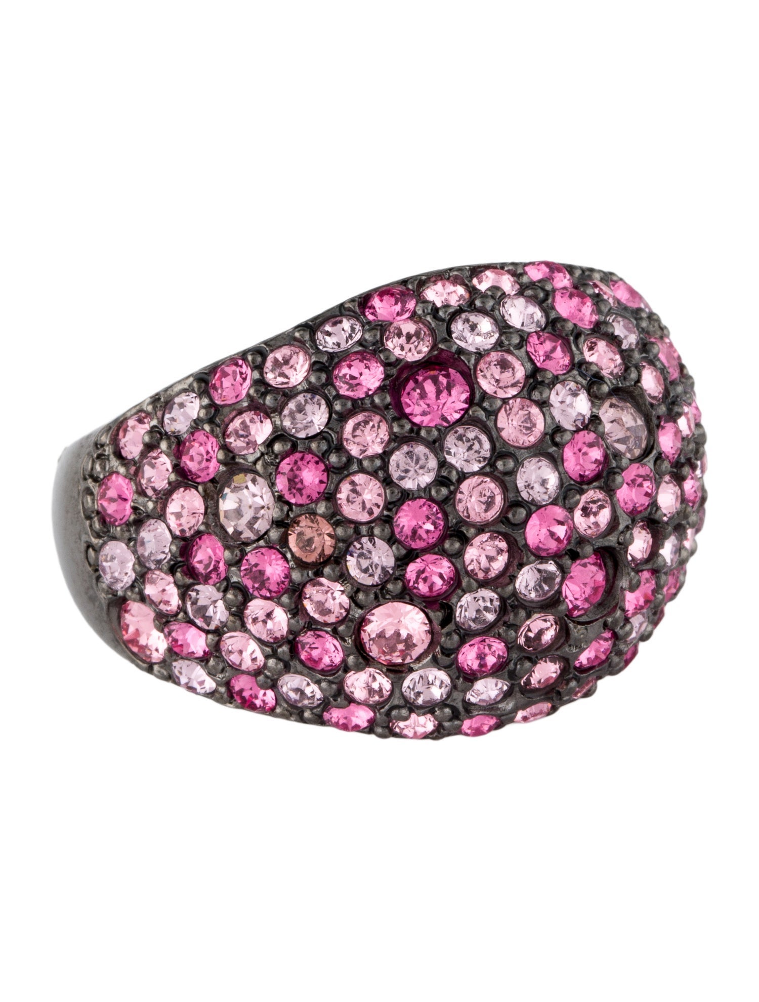 Kenneth Jay Lane Crystal Dome Ring