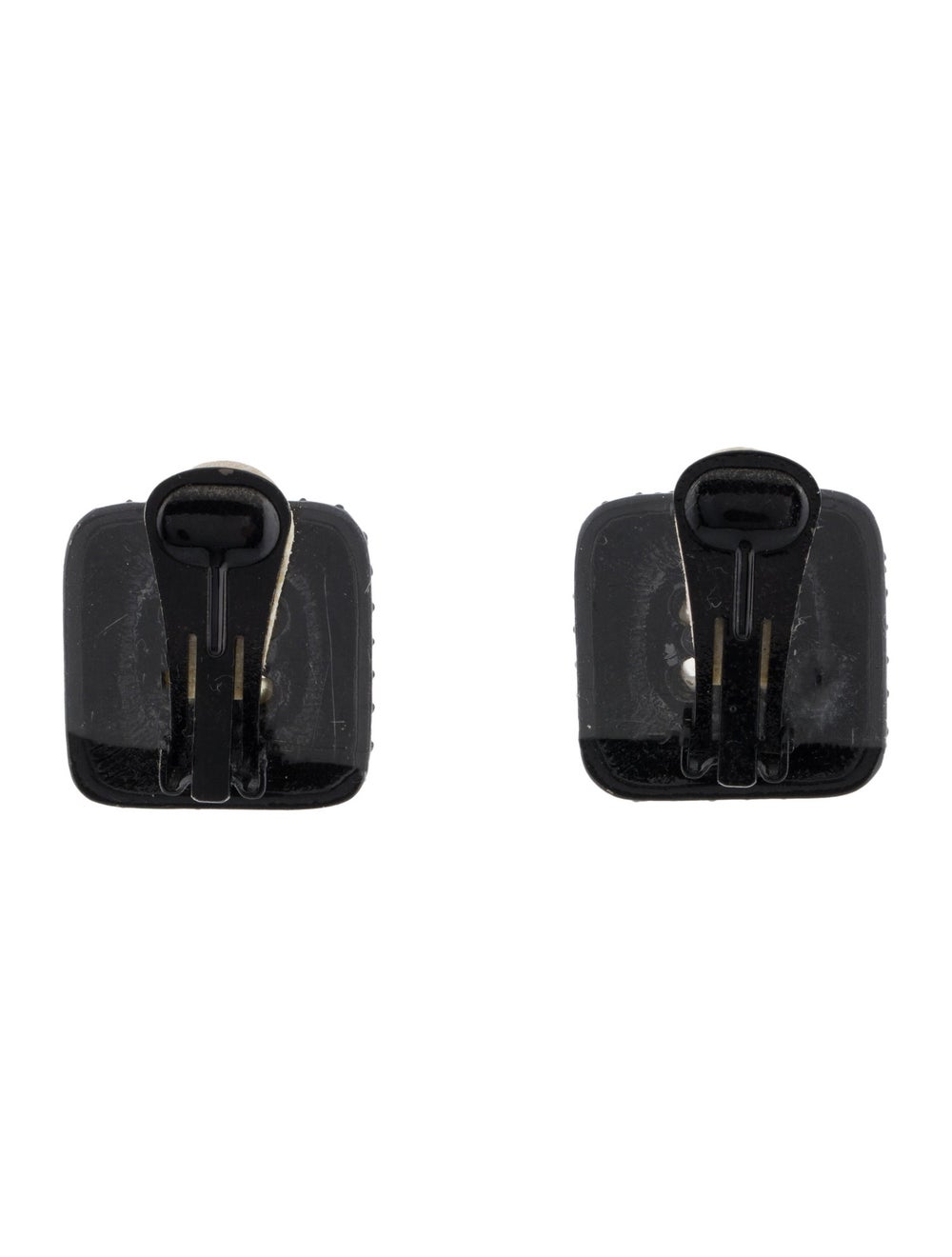 Kenneth Jay Lane Gunmetal Faux Pearl & Crystal - image 3