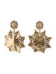 Kenneth Jay Lane Crystal & Resin Drop Earrings