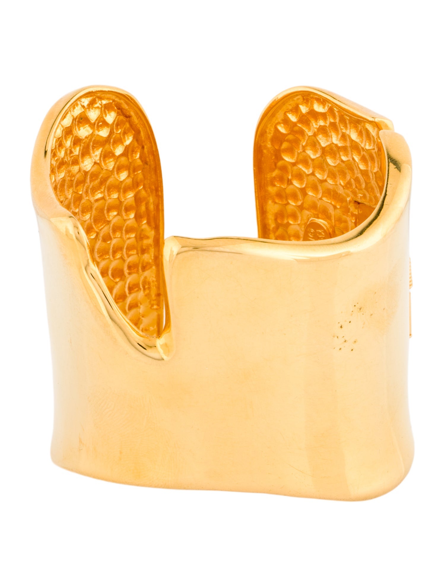 Kenneth Jay Lane Hinged V Cuff