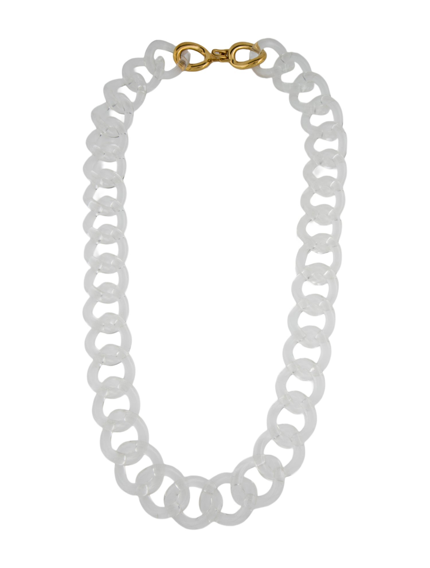 Kenneth Jay Lane Resin Link Necklace