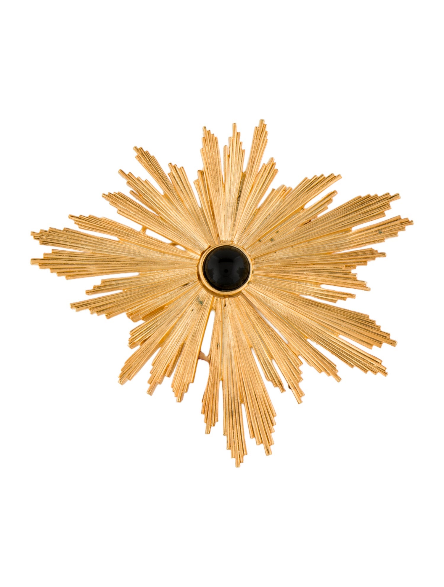 Kenneth Jay Lane Starburst Resin Brooch
