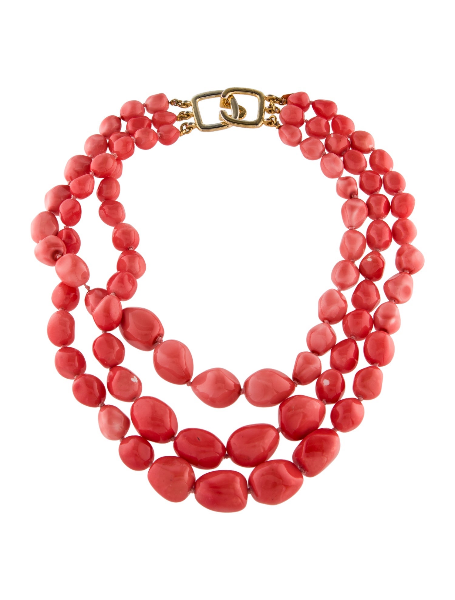 Kenneth Jay Lane Multi-Strand Beaded Necklace