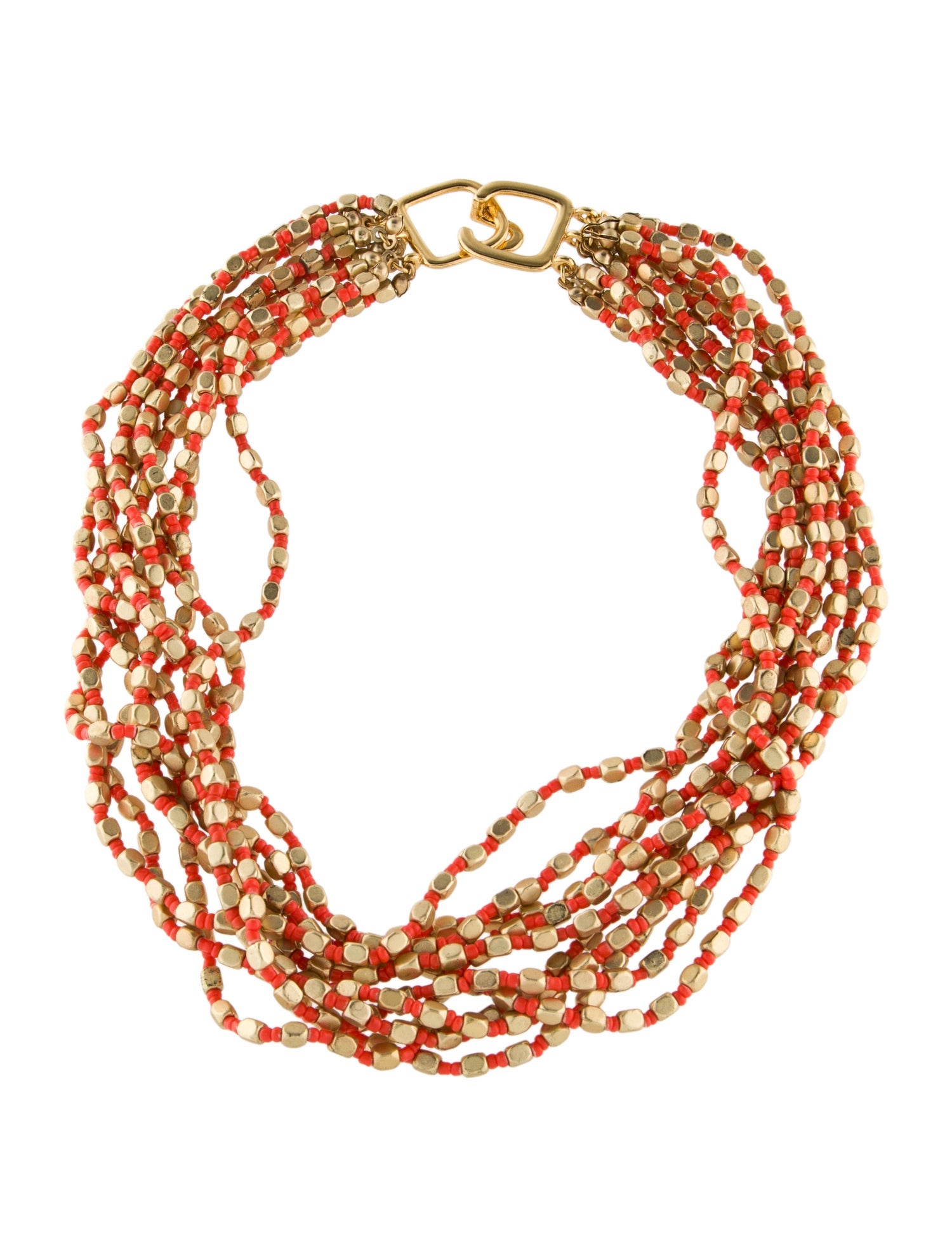 Kenneth Jay Lane Multistrand Bead Necklace