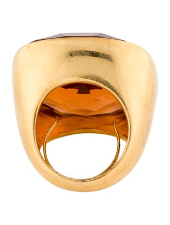 Kenneth Jay Lane Crystal Cocktail Ring