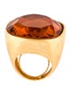 Kenneth Jay Lane Crystal Cocktail Ring