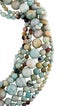 Kenneth Jay Lane Stone and Cord Multistrand Necklace