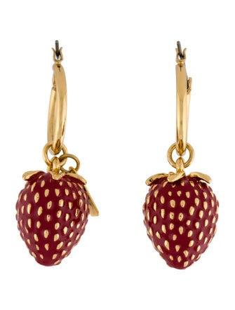 Kenneth Jay Lane Enamel Drop Earrings