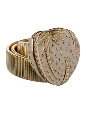 Kenneth Jay Lane Skinny Metal Belt