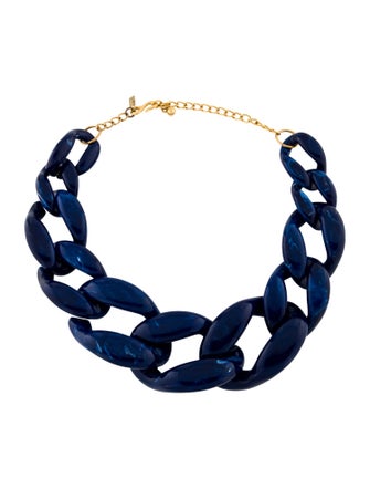 Kenneth Jay Lane Resin Collar Necklace