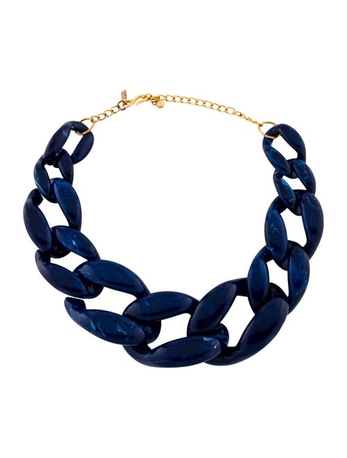 Kenneth Jay Lane Resin Collar Necklace