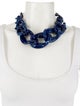 Kenneth Jay Lane Resin Collar Necklace