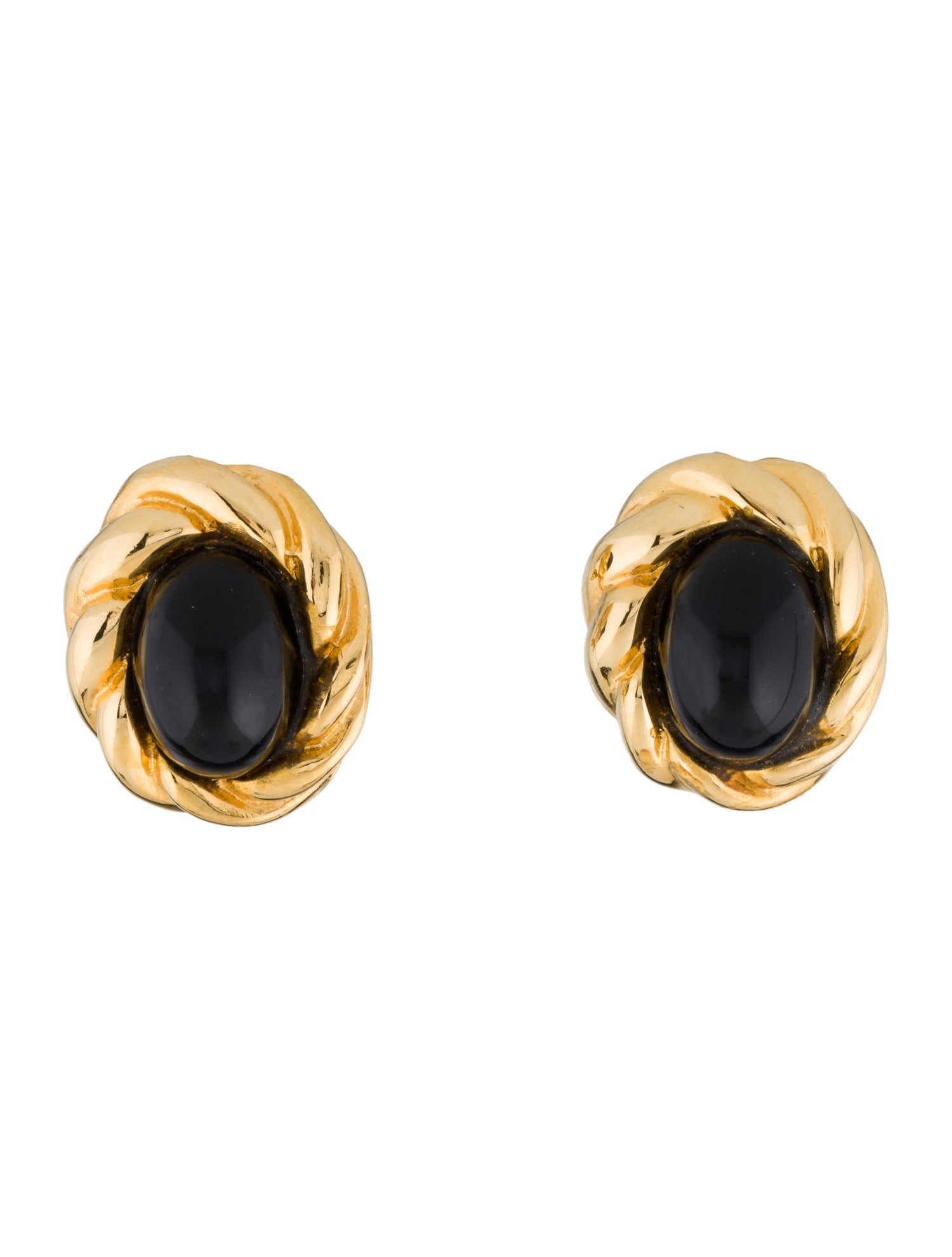 Kenneth Jay Lane Resin Clip-On Earrings