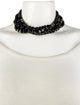 Kenneth Jay Lane Crystal Multistrand Bead Collar Necklace