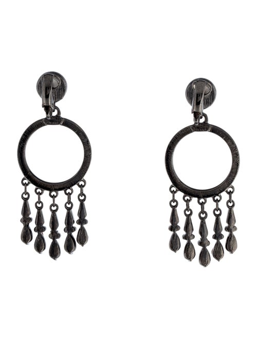 Kenneth Jay Lane Crystal Chandelier Earrings