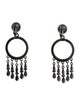 Kenneth Jay Lane Crystal Chandelier Earrings