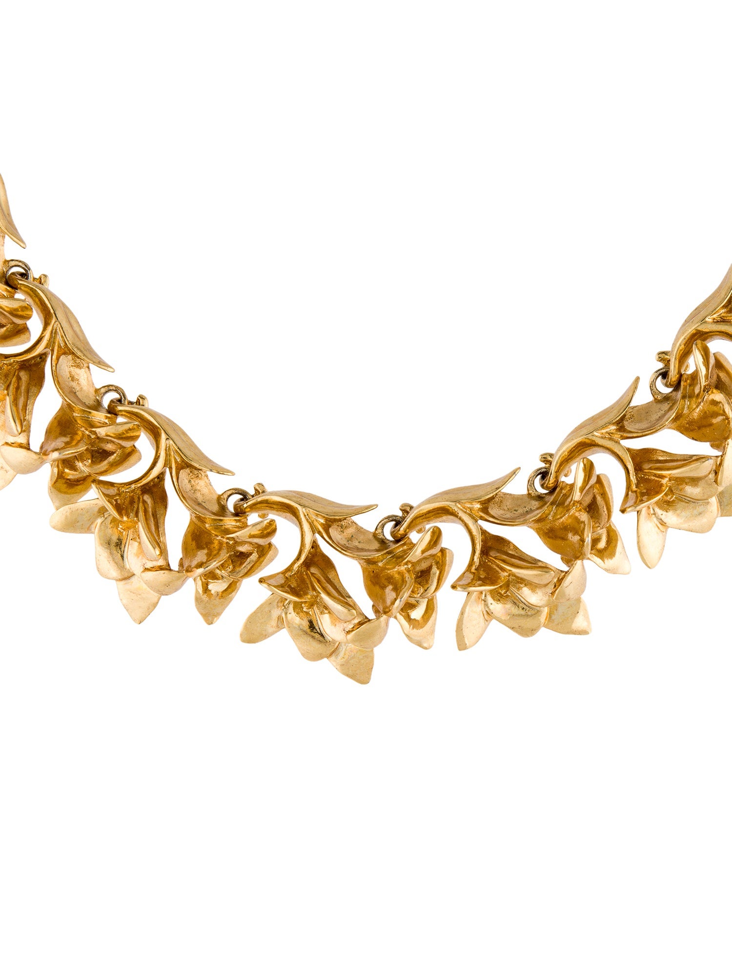 Kenneth Jay Lane Flower Collar Necklace