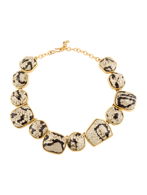 Kenneth Jay Lane Resin Collar Necklace