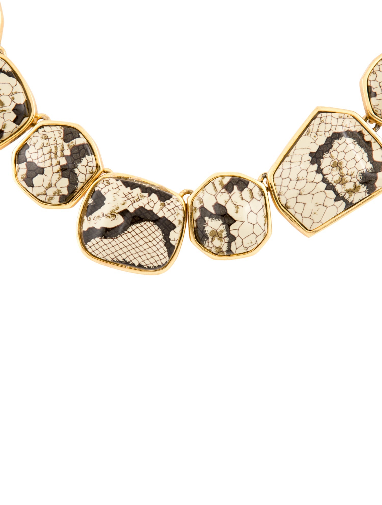 Kenneth Jay Lane Resin Collar Necklace