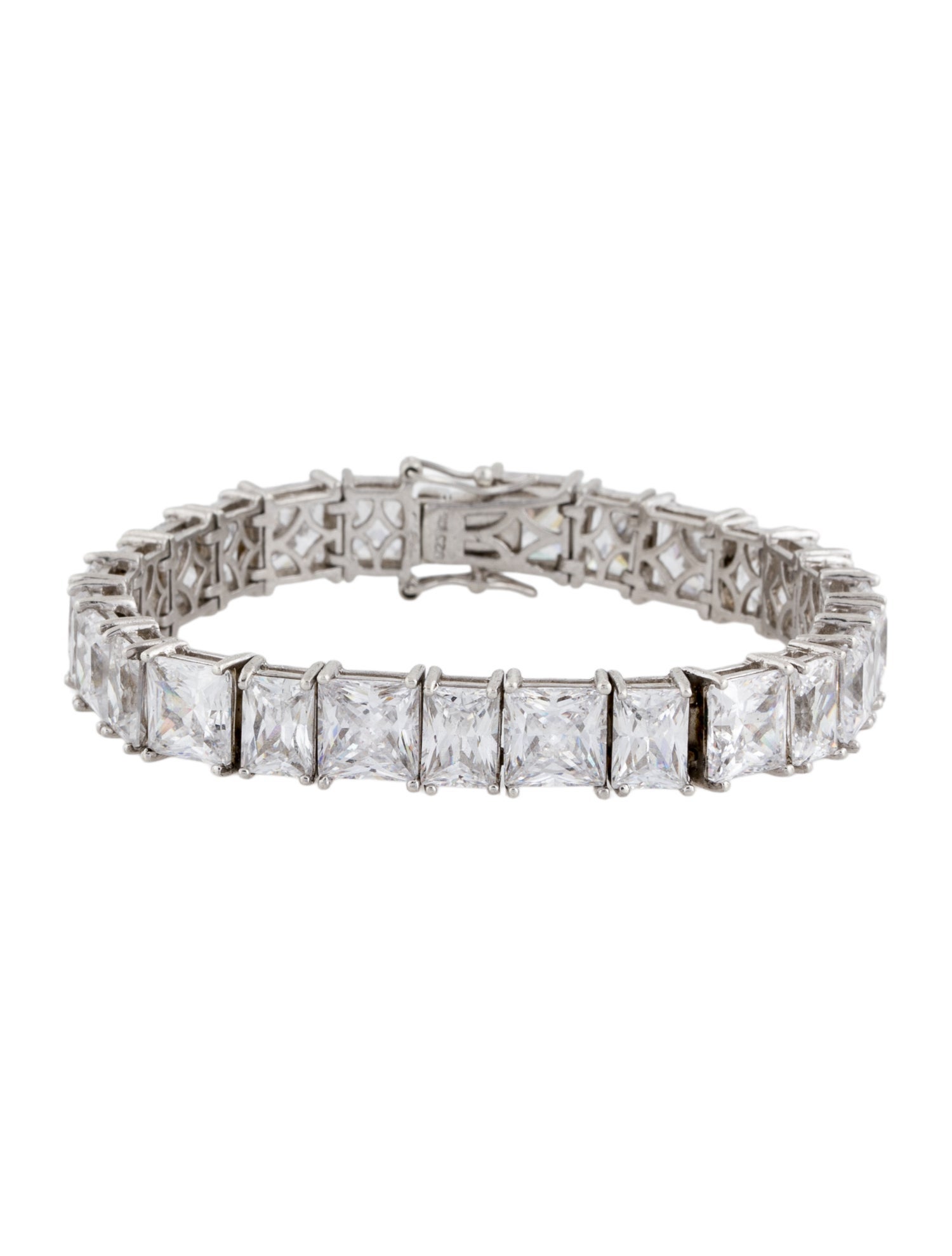 Kenneth Jay Lane Crystal Tennis Bracelet