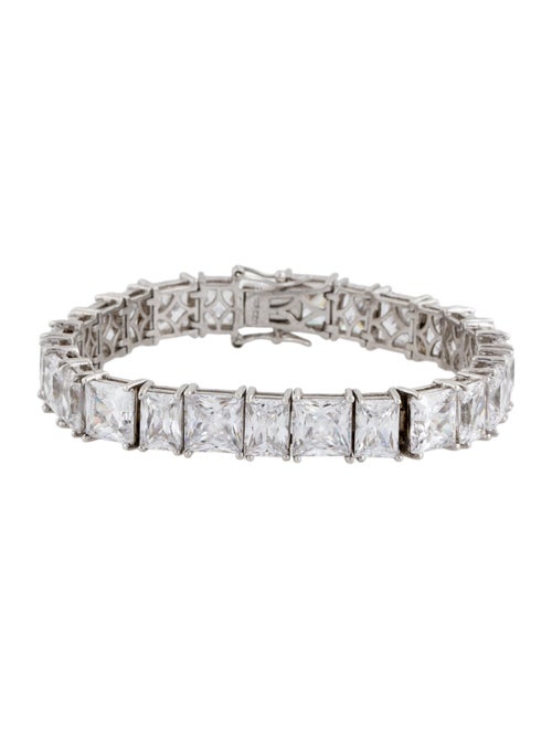 Kenneth Jay Lane Crystal Tennis Bracelet