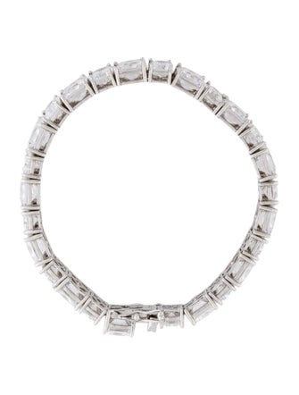 Kenneth Jay Lane Crystal Tennis Bracelet