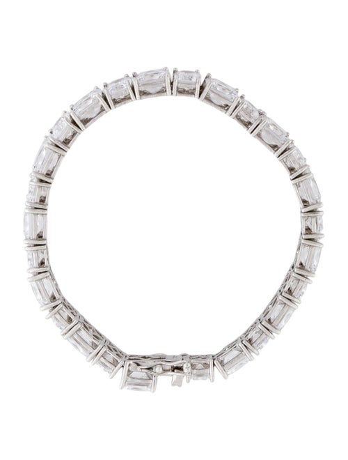 Kenneth Jay Lane Crystal Tennis Bracelet