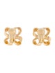 Kenneth Jay Lane Large Bow Clip-On Earrings