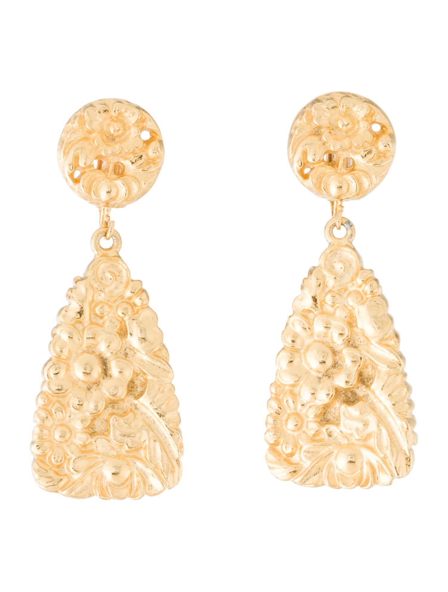 Kenneth Jay Lane Vintage Clip-On Earrings