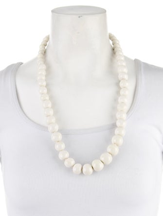 Kenneth Jay Lane Ceramic Bead Strand Necklace