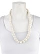 Kenneth Jay Lane Ceramic Bead Strand Necklace