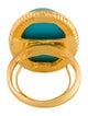 Kenneth Jay Lane Resin Oval Cocktail Ring