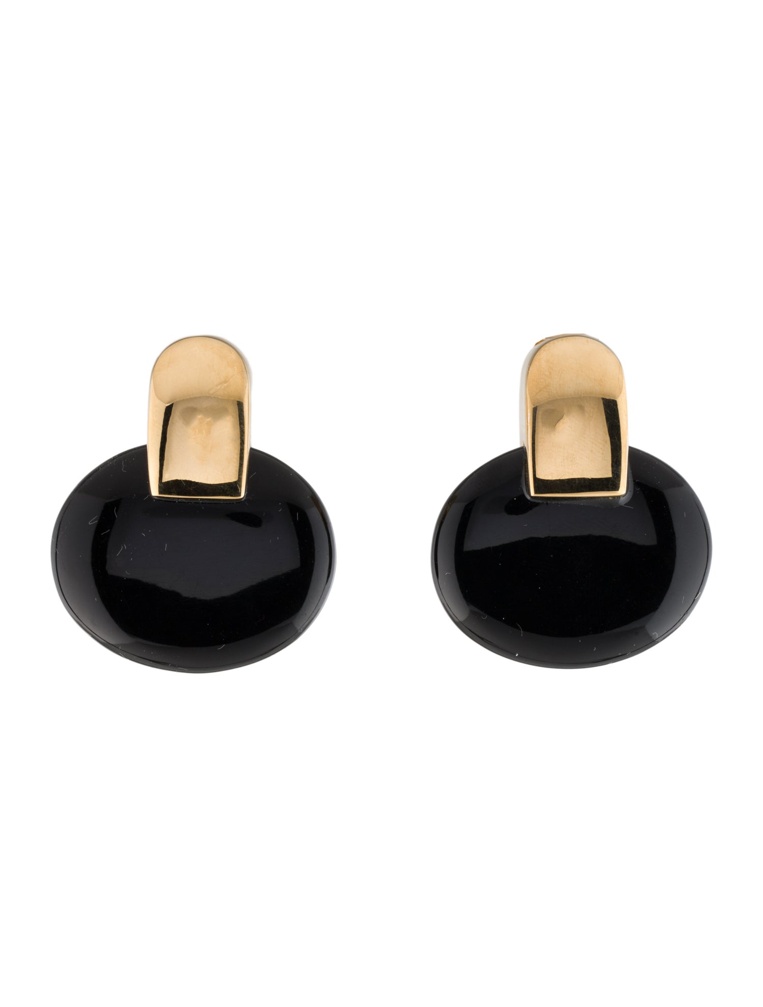 Kenneth Jay Lane Resin Clip-On Earrings