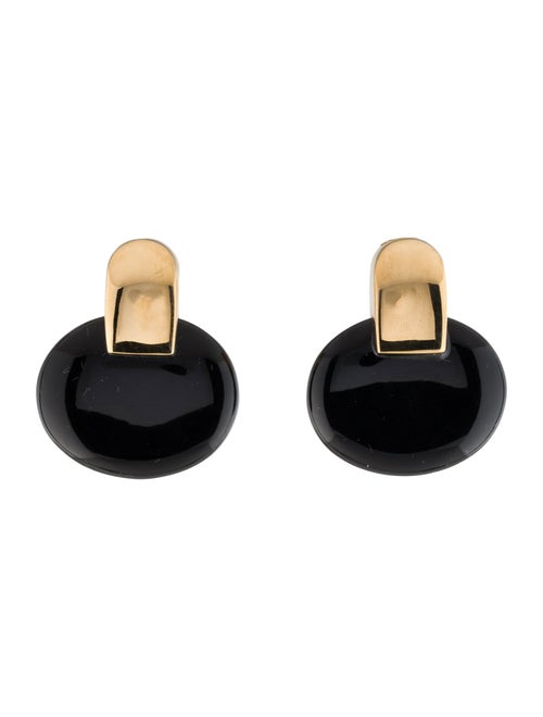 Kenneth Jay Lane Resin Clip-On Earrings