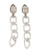 Kenneth Jay Lane Crystal Drop Clip-On Earrings