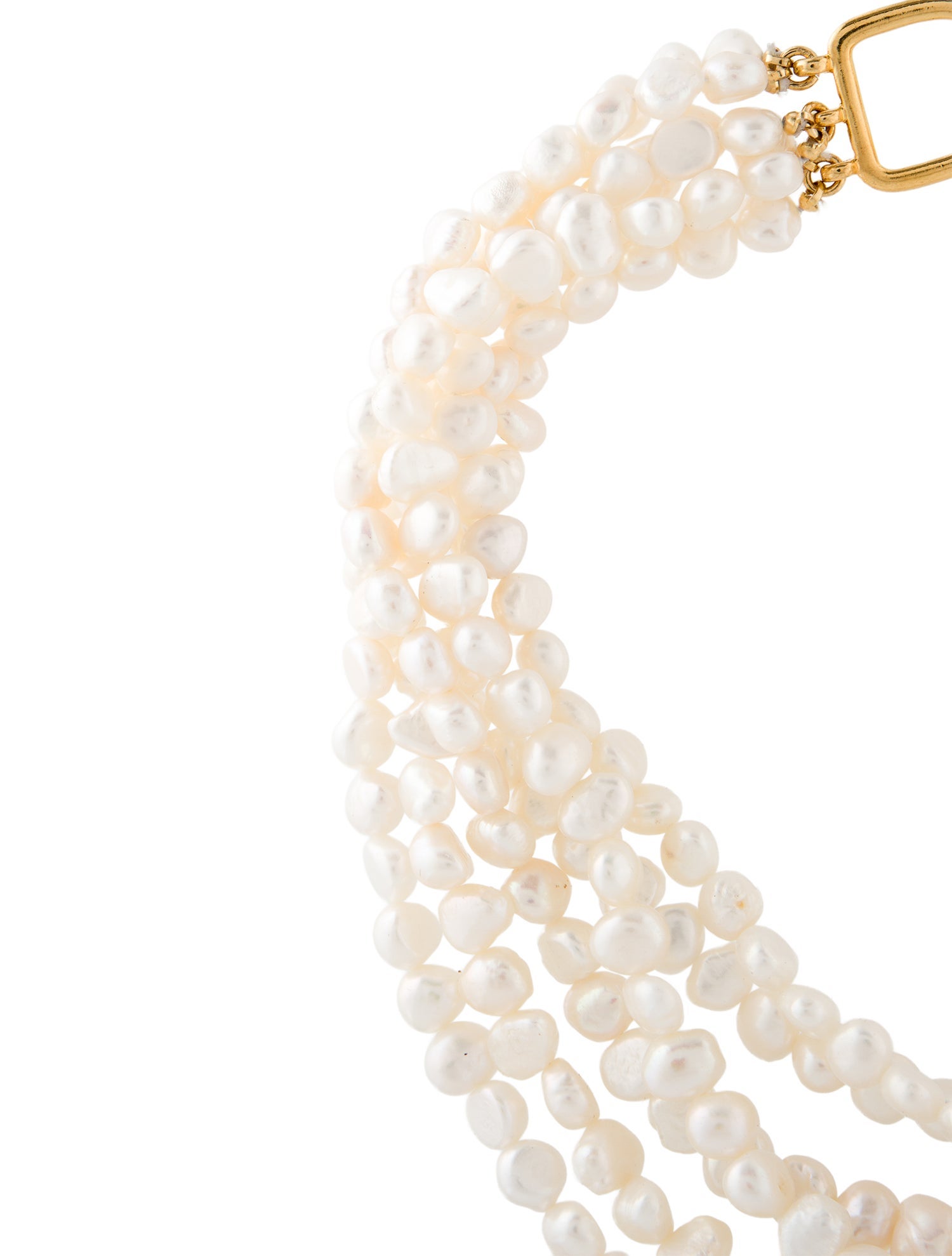 Kenneth Jay Lane Pearl Multistrand Necklace