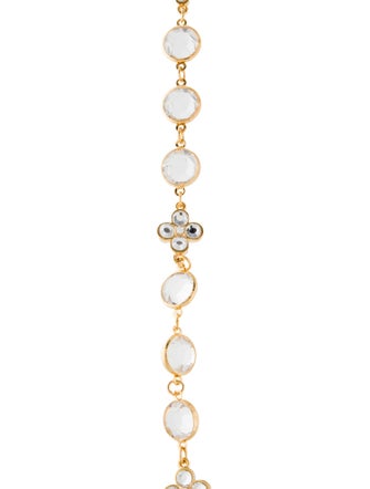 Kenneth Jay Lane Crystal Station Necklace