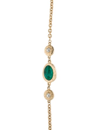 Kenneth Jay Lane Crystal & Glass Station Necklace