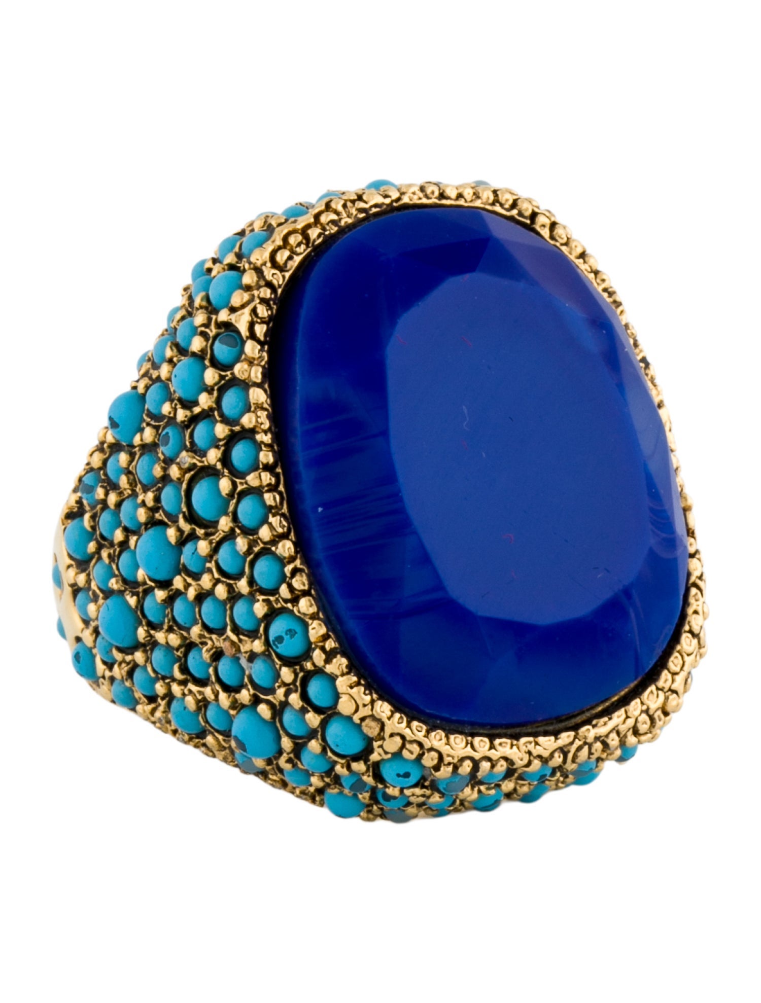 Kenneth Jay Lane Resin Cocktail Ring