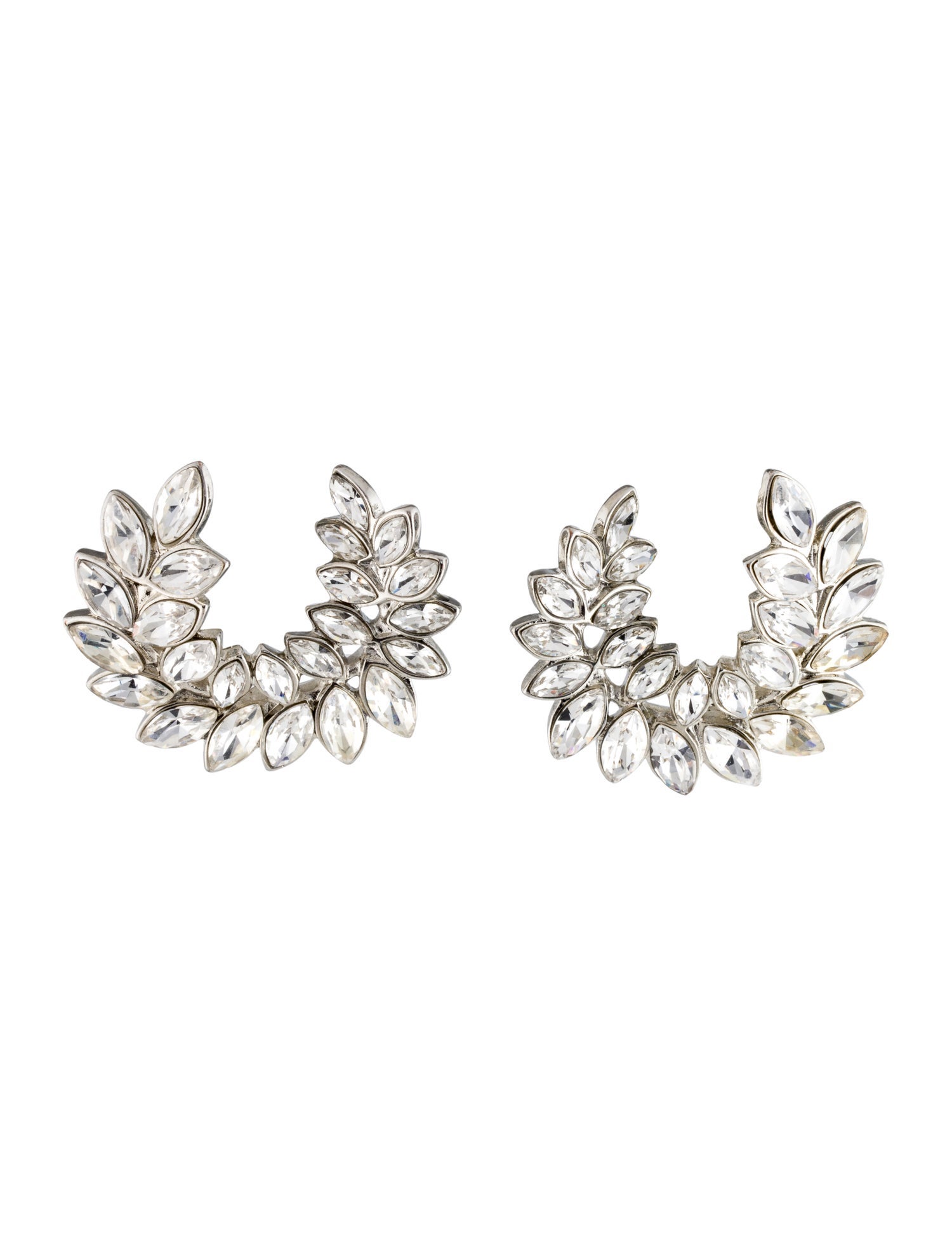 Kenneth Jay Lane Crystal Clip-On Earrings