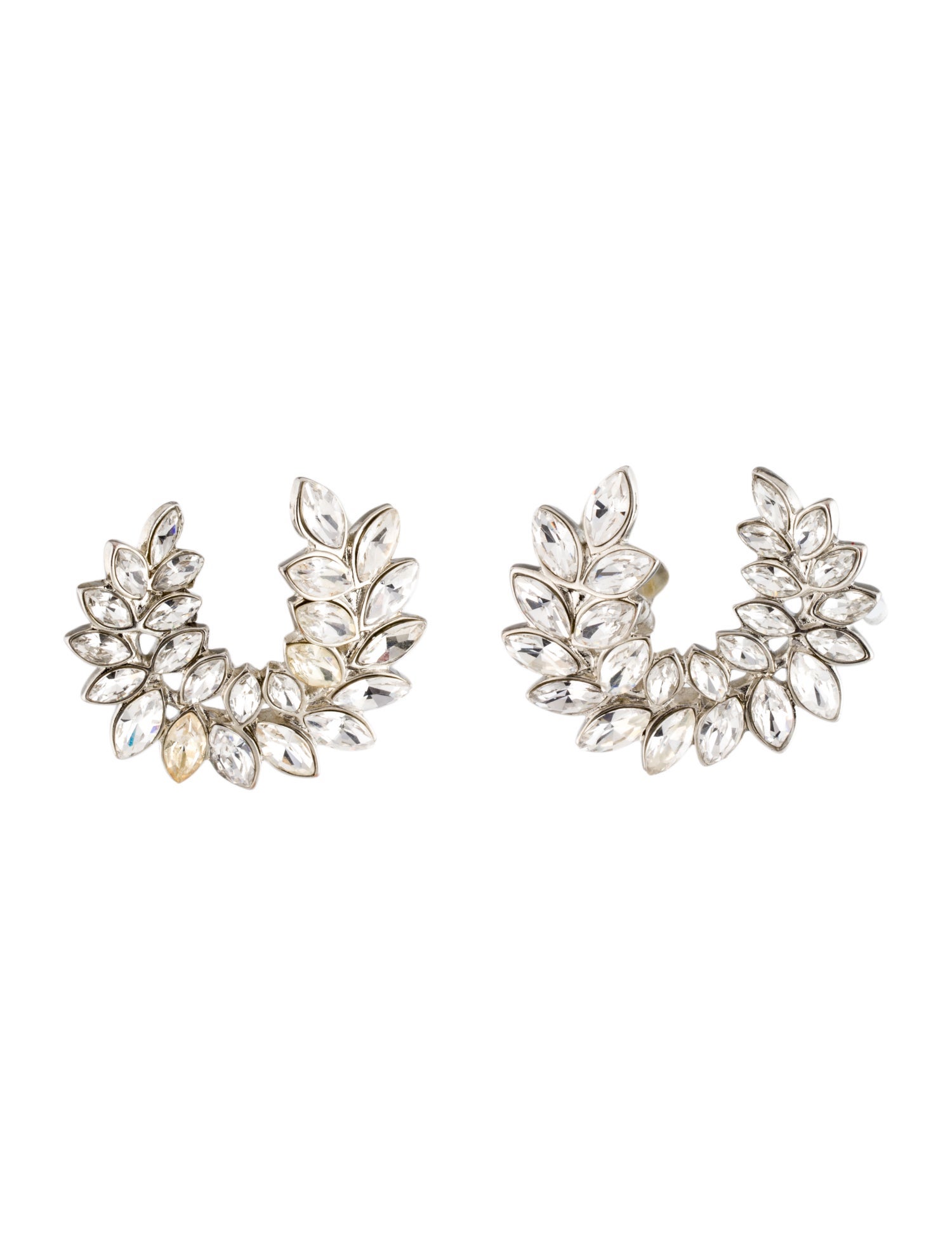 Kenneth Jay Lane Crystal Clip-On Earrings