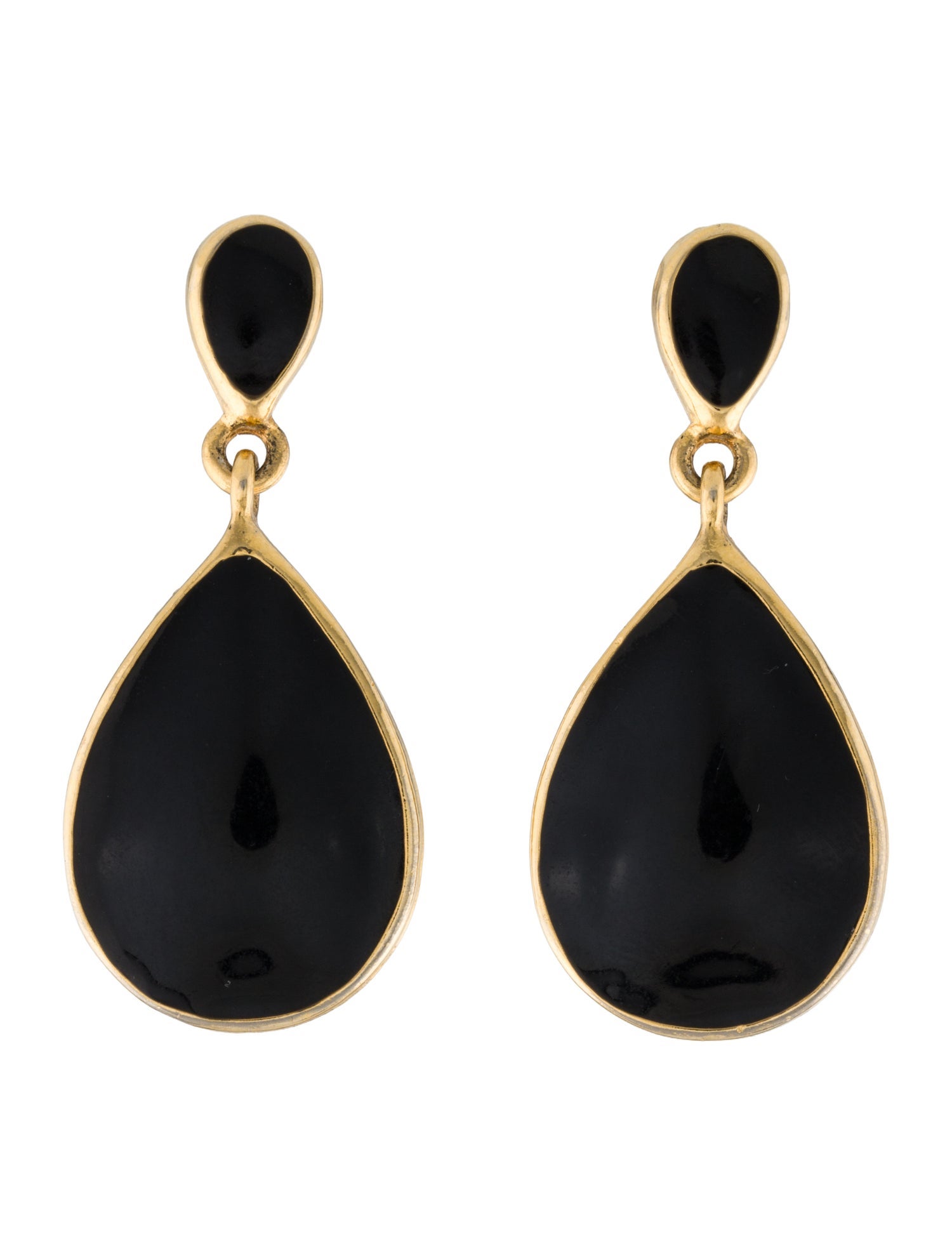 Kenneth Jay Lane Enamel Drop Earrings
