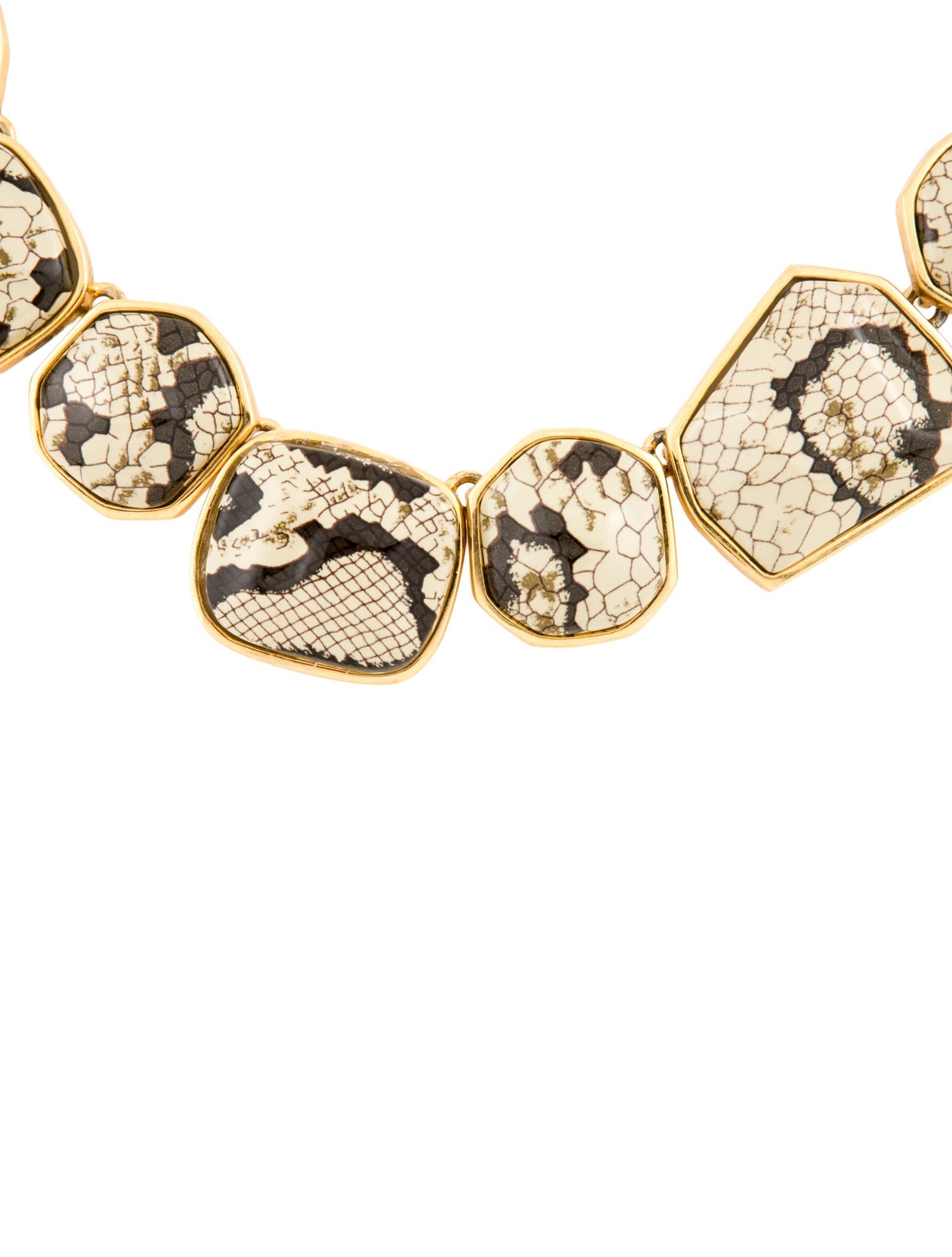 Kenneth Jay Lane Resin Collar Necklace
