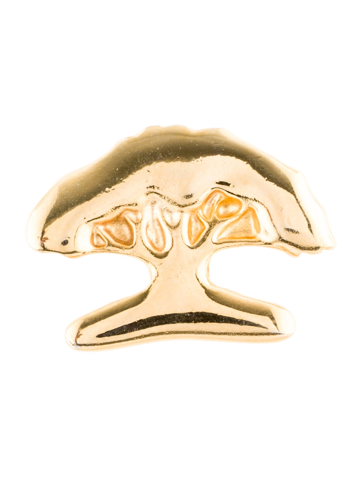 Kenneth Jay Lane Tree Of Life Lapel Pin