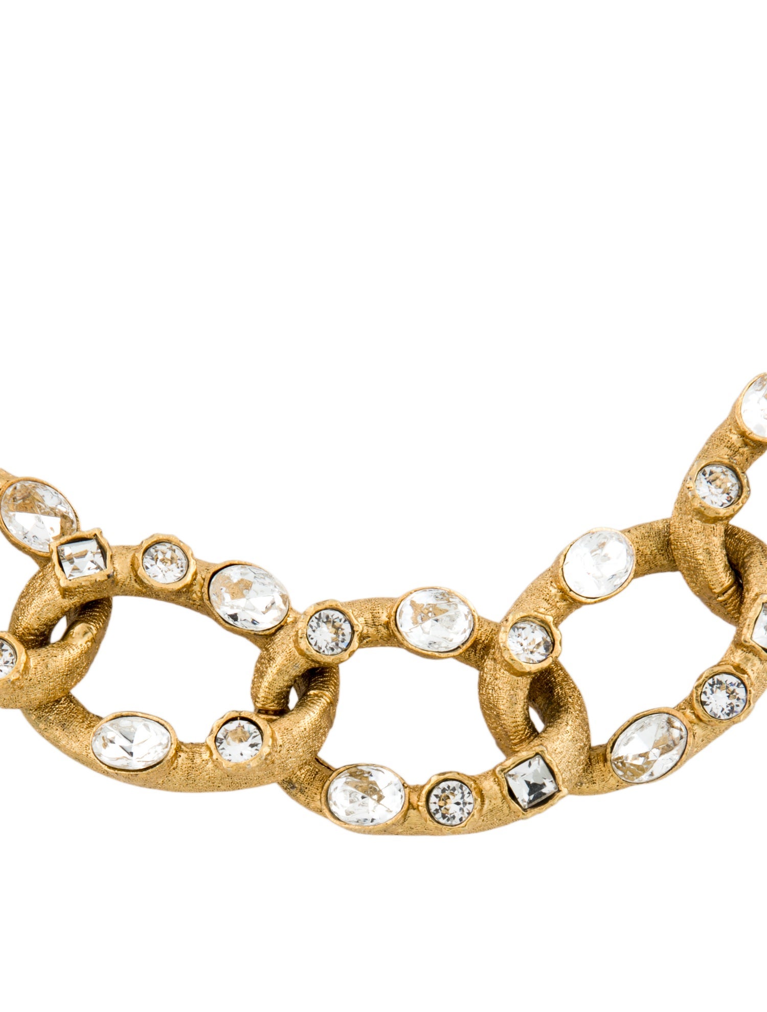 Kenneth Jay Lane Crystal Collar Necklace