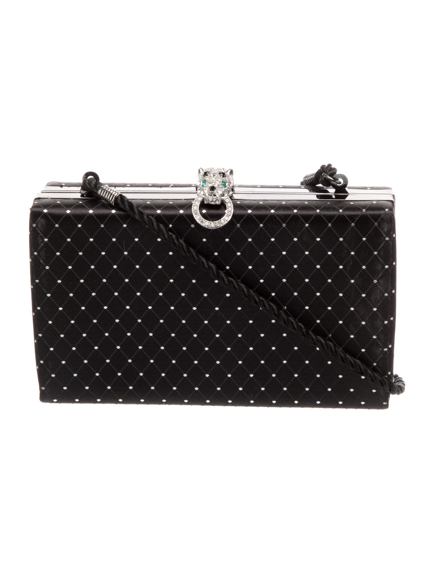 Kenneth Jay Lane Satin Evening Bag